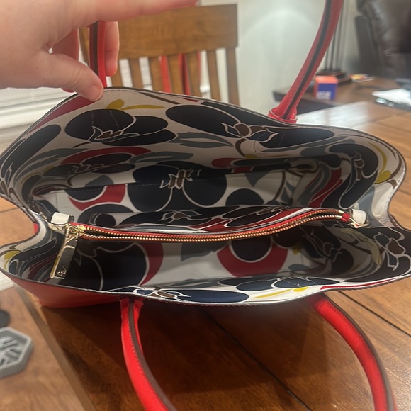 Red Kate Spade bag. Great condition! - Picture 8 of 16